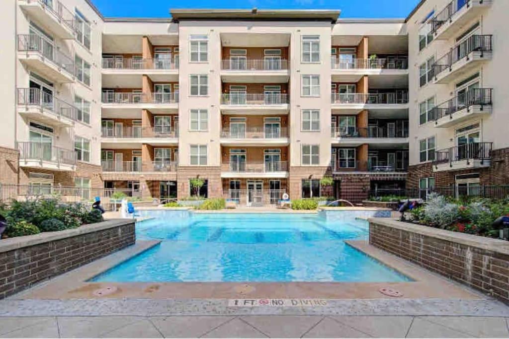 Fancy Apt Downtown. Pool. Gym. Lounge. Pet Ok Houston Eksteriør bilde