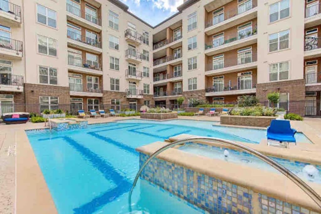 Fancy Apt Downtown. Pool. Gym. Lounge. Pet Ok Houston Eksteriør bilde